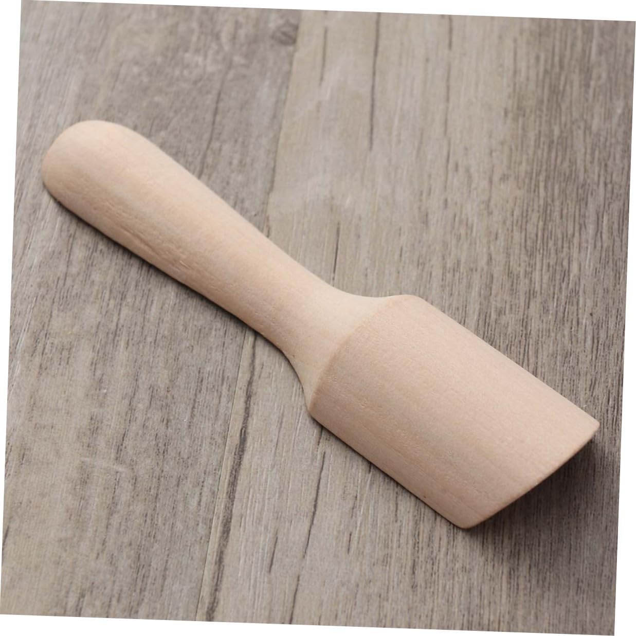 BESPORTBLE 15pcs Small Wooden Tea Scoop Salt Shovel Flat Handle 2.8x11cm Teaware Accessories for Kitchen and Tea Brewing