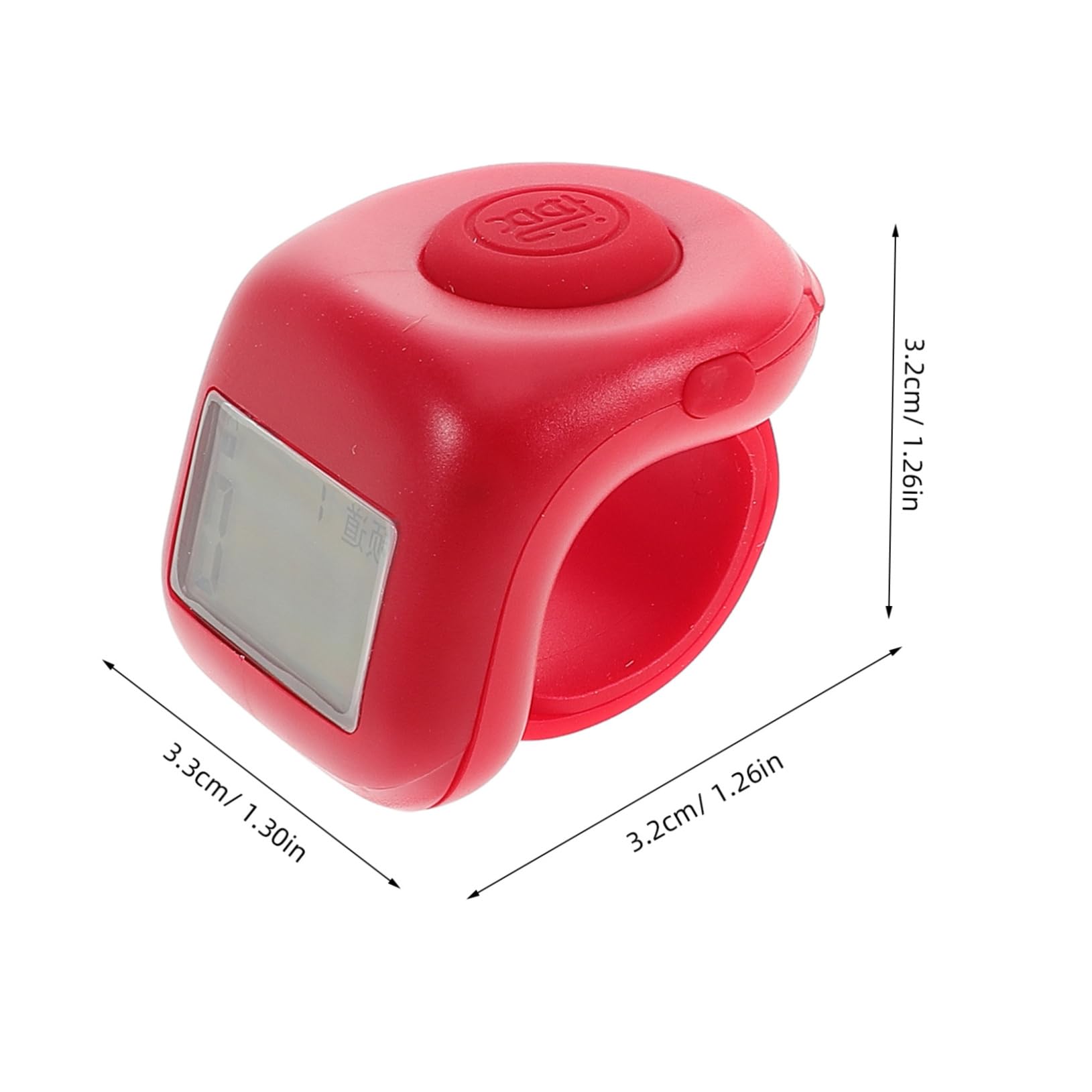 VICASKY Handy Electronic Counter Ring-Style Tally Clicker Digital Counting Tool