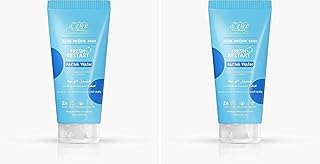 غسول الوجه سكين كلينك للبشرة المعرضة لحب الشباب من ايفا، 150 مل (عبوة من قطعتين)