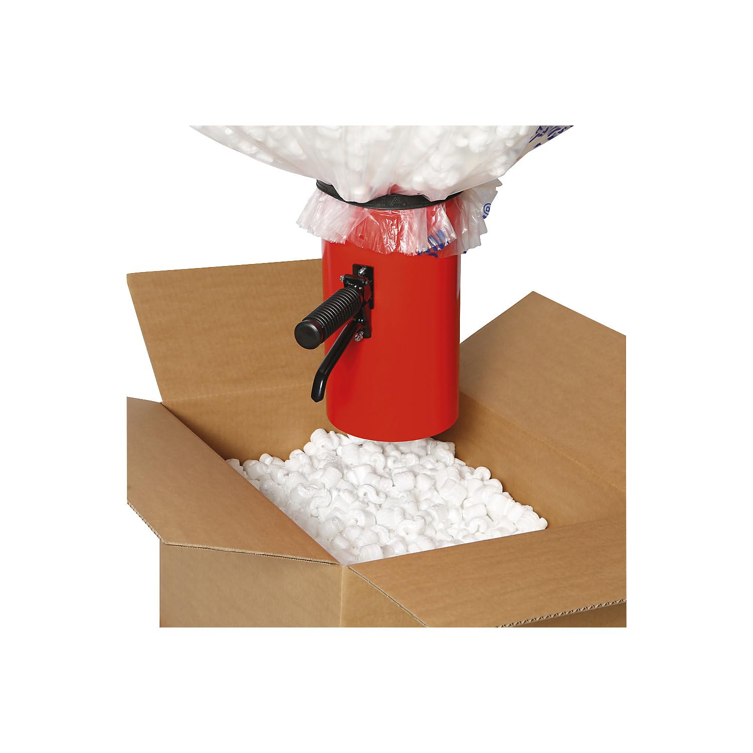 kaiserkraft | flo-pak® Abfülltrichter | mit Dosiergriff und Spanngummi | für loses Füllmaterial