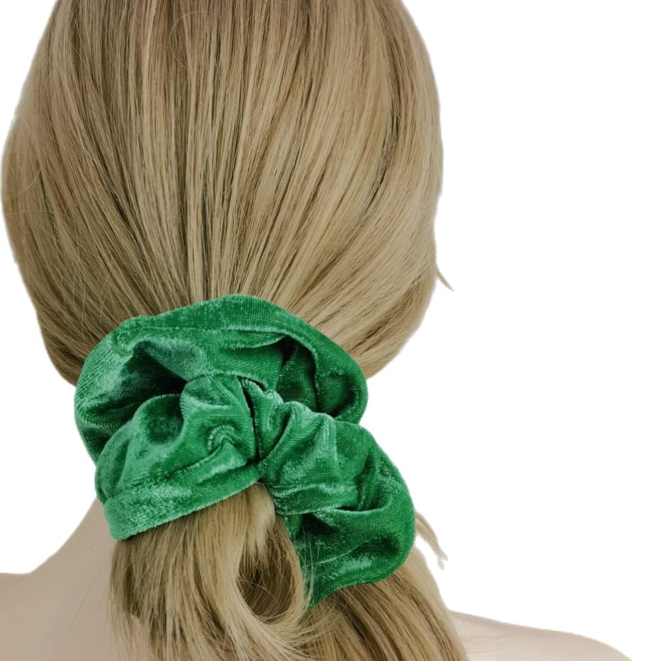 Amazon.com : 12 Pcs Large Velvet Scrunchies for Thick Long 