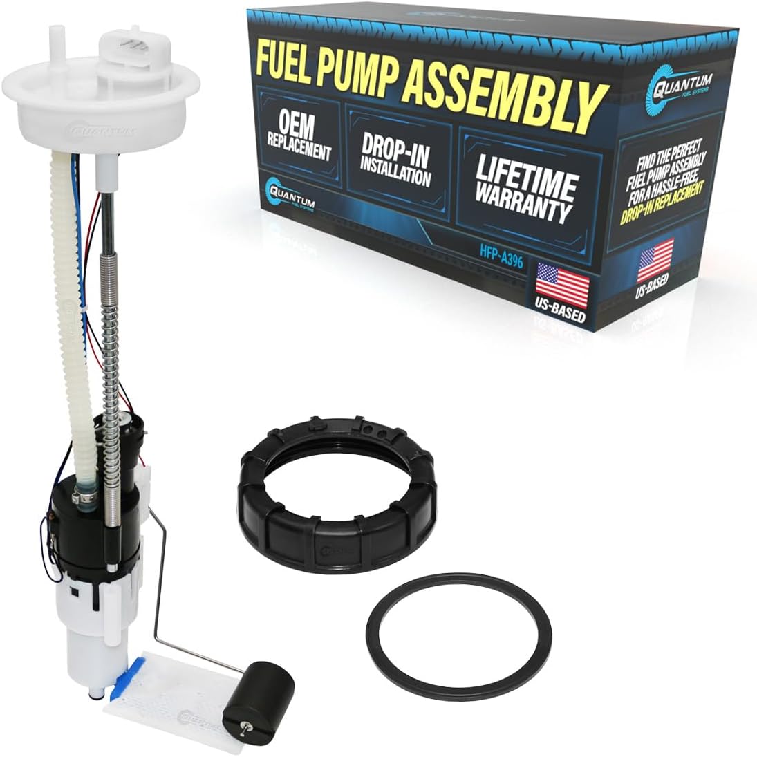 QFS Fuel Pump Assembly for 2010-2024 Polaris Ranger 570, Sportsman 550 & 850 Models, Replaces 2208711, 2521706, 2204401, Restores OE Performance
