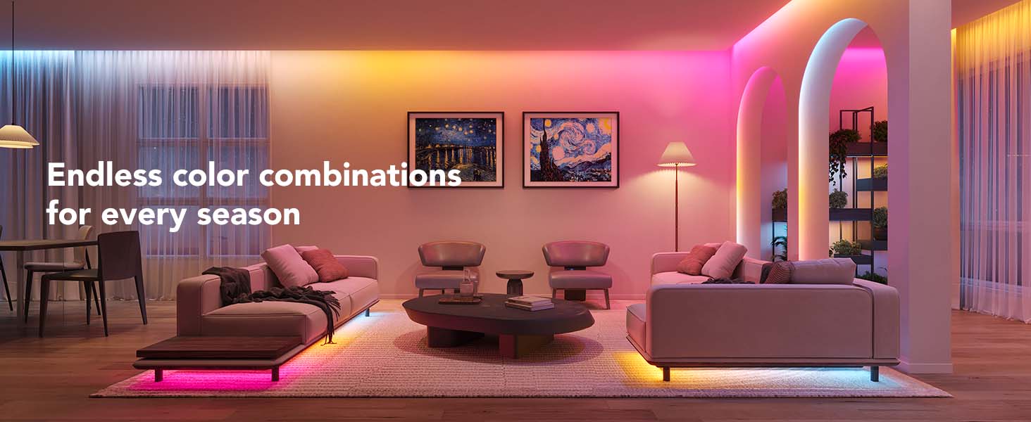 Amazon.com: Govee RGBIC Pro LED Strip Lights, 32.8ft Color