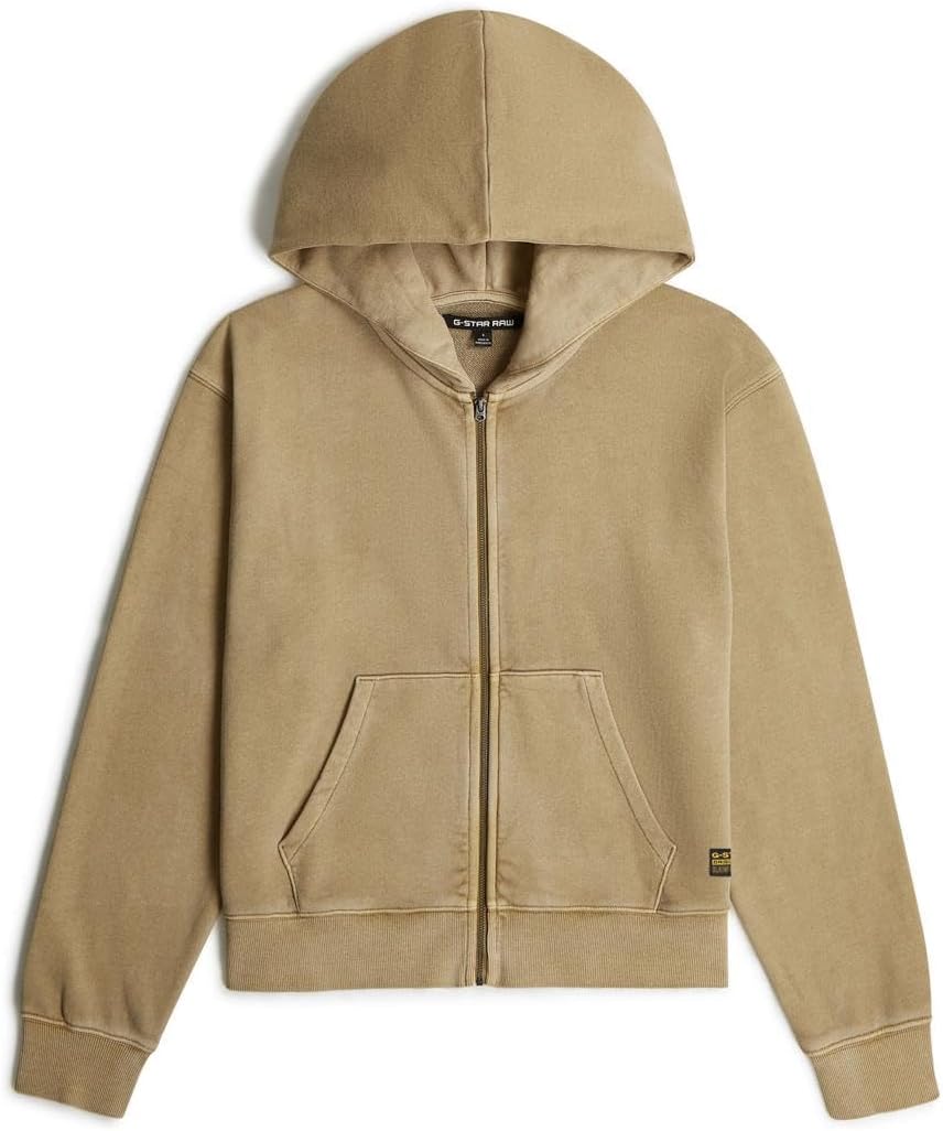 G-Star Washed HDD Zip Relaxed SW WMN Women's Sweater (Pack of 1)