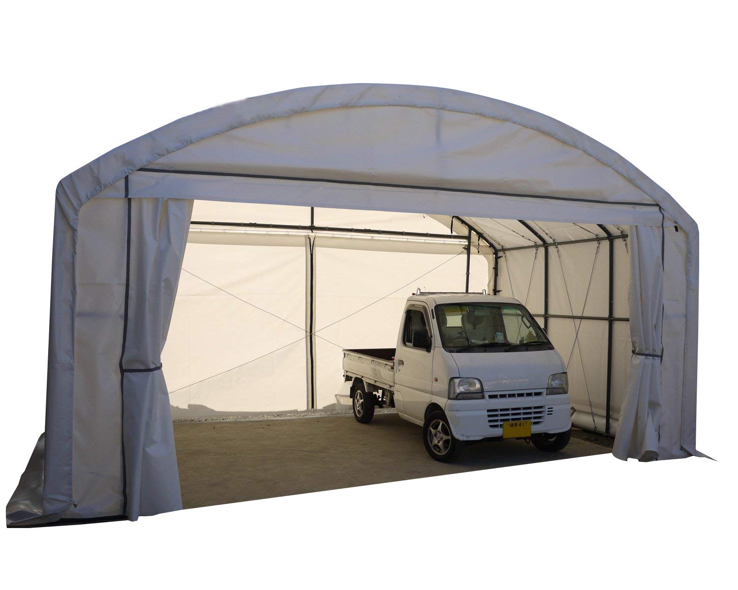Amazon.co.jp: 【SHELLDOMEシェルドーム】バーチカルタイプ テント倉庫 