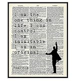 Hamilton Musical Motivational Merchandise - Hamilton Gifts - 8x10 Lyrics Wall Decor Poster Set - Lin Manuel Miranda Inspirational Quotes Wall Art - Bedroom, Office, Living Room Decoration