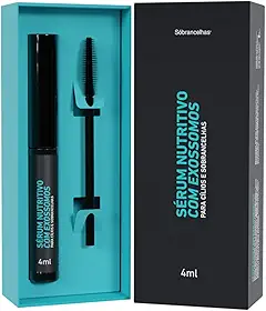 Sérum Nutritivo com Exossomos para Cílios e Sobrancelhas 4ml Sóbrancelhas
