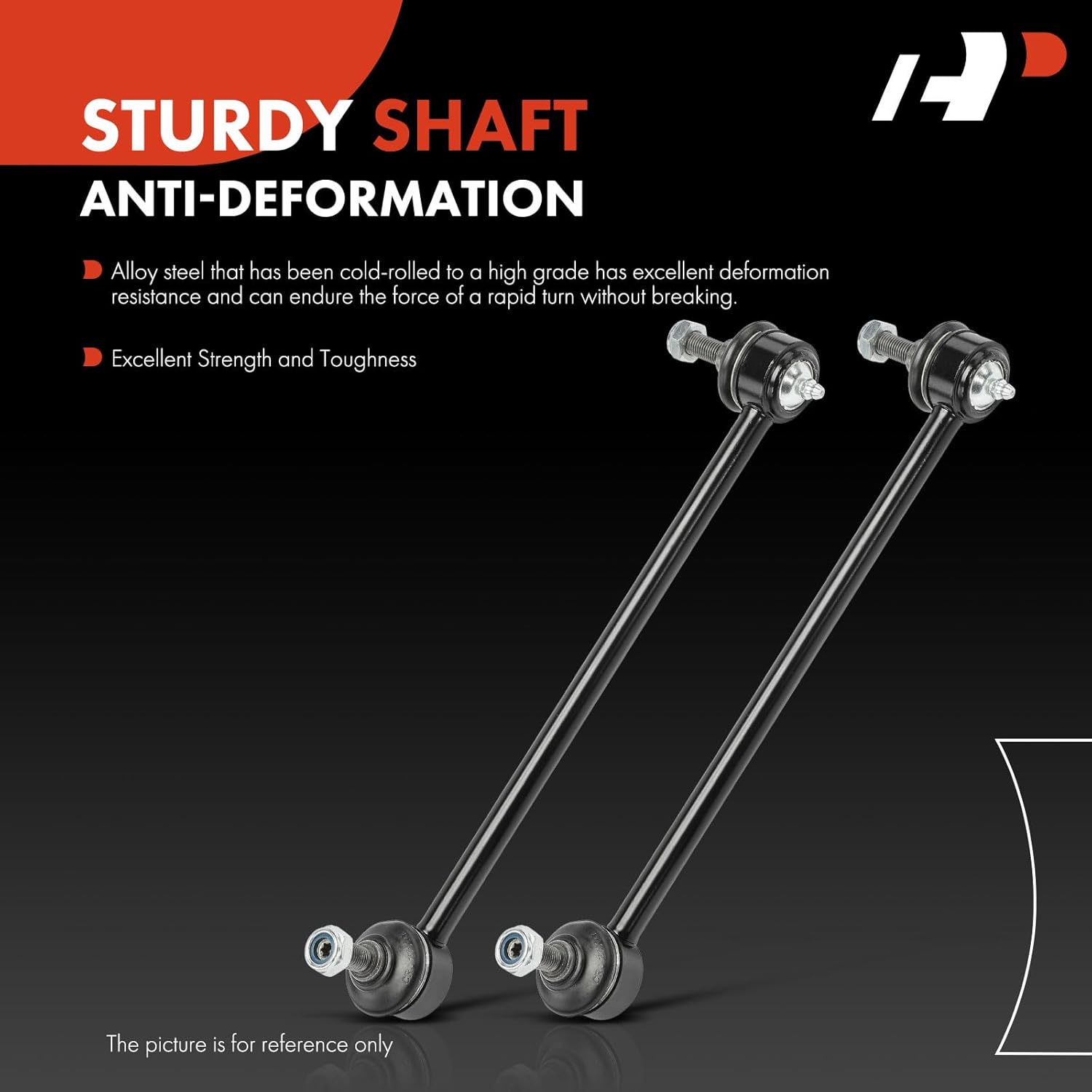 A-Premium 2 x Front Sway Bar Links Stabilizer Bar Links, Compatible with Porsche 911 1999/2002-2005