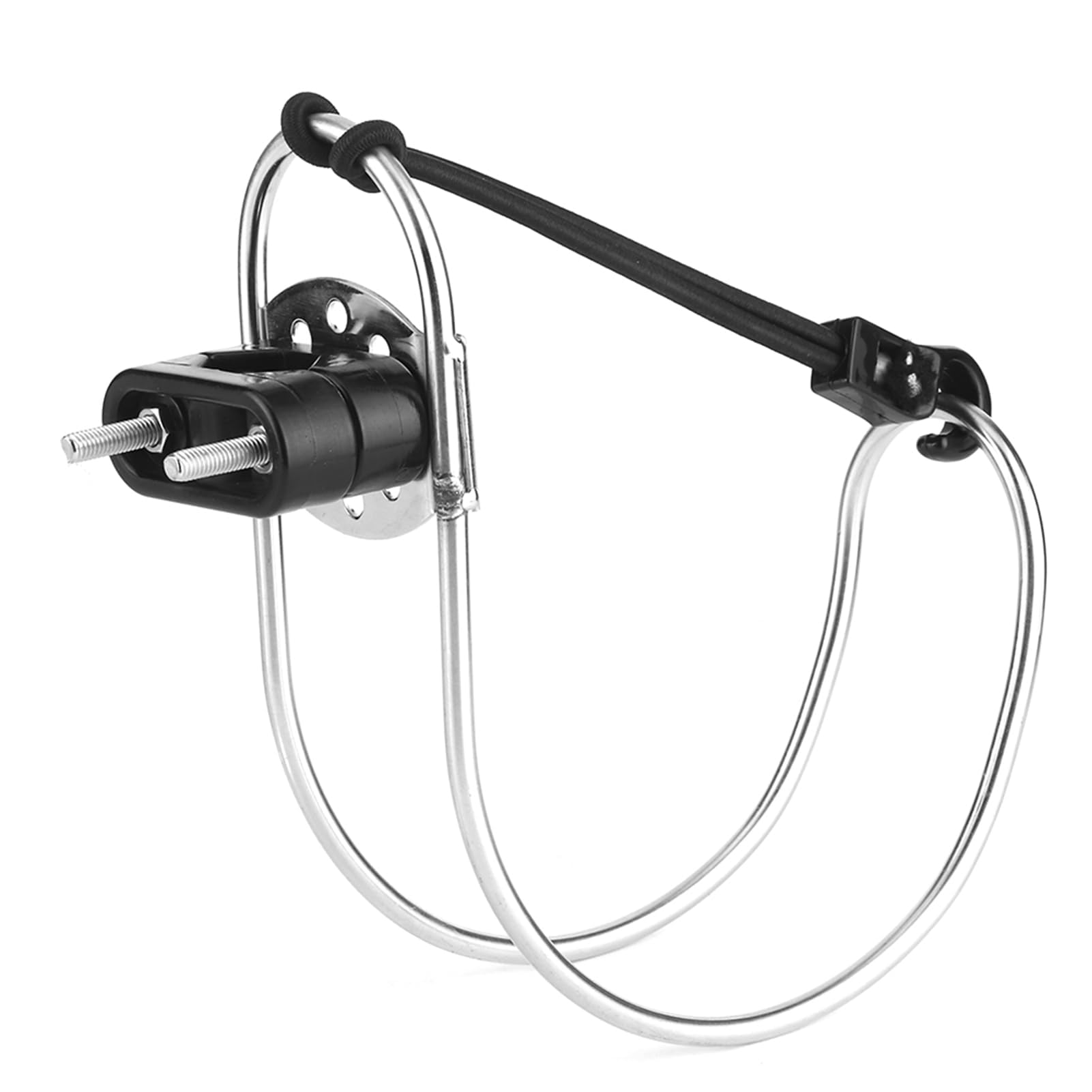 Soporte de Aro Salvavidas de Acero Inoxidable, Soporte de Aro Salvavidas de Herradura de 4,5 Pulgadas para Barco Marino Soporte de Anillo de Aro Salvavidas de Acero Inoxidable