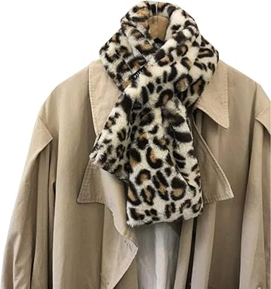 DOLCE&GABBANA ミンクティペット ヒョウ柄