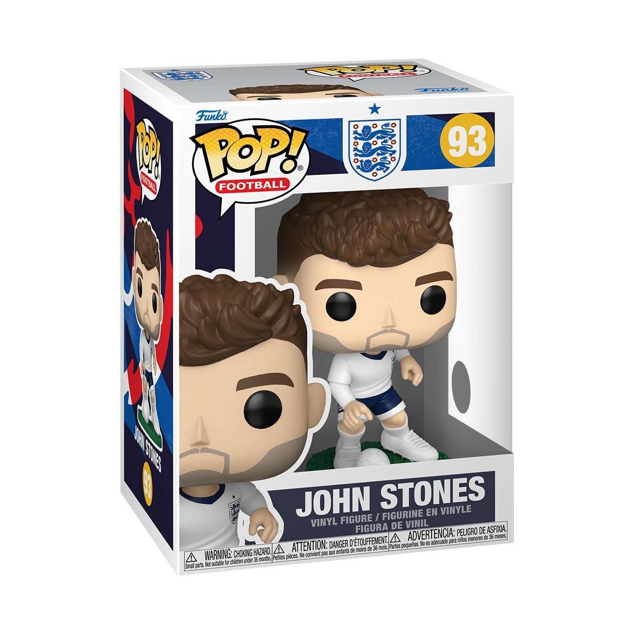 England     John Stones Action Figure, Football by FUNKO, Sports Direct
