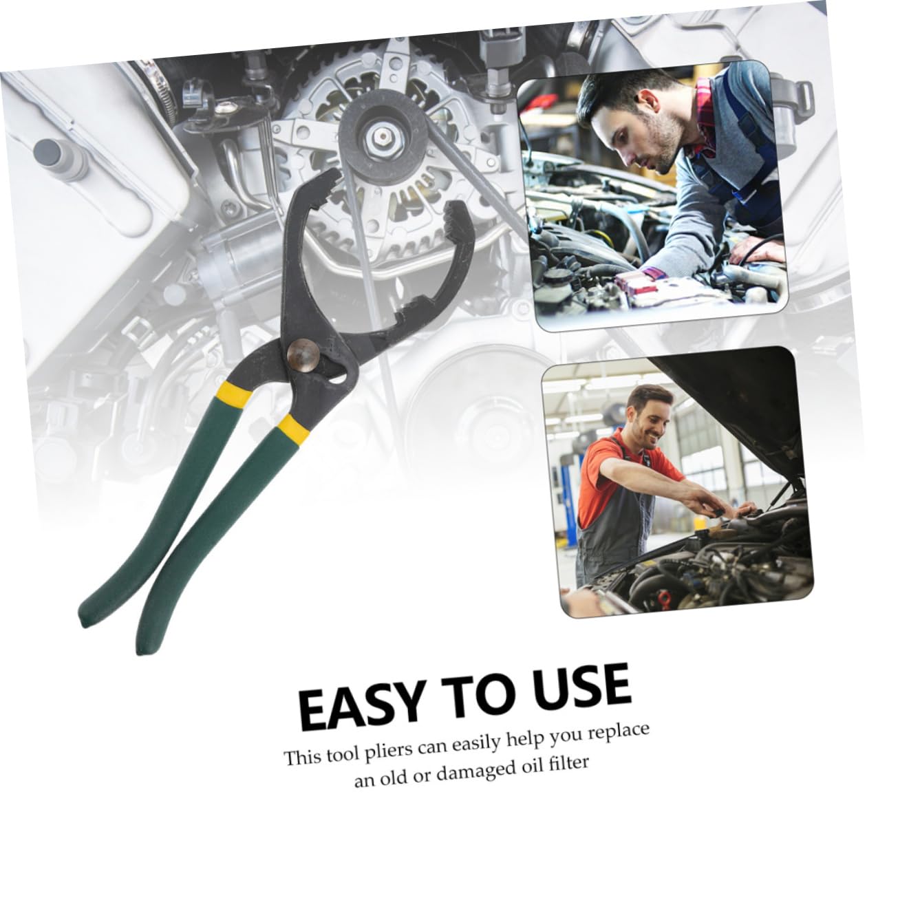 ULTECHNOVO 2stücke Ölfilterzange Werkzeug Zum Entfernen Von Ölfiltern Sets Für Motorfilter Aus Stahl Einsetzbar Für Ölwechsel