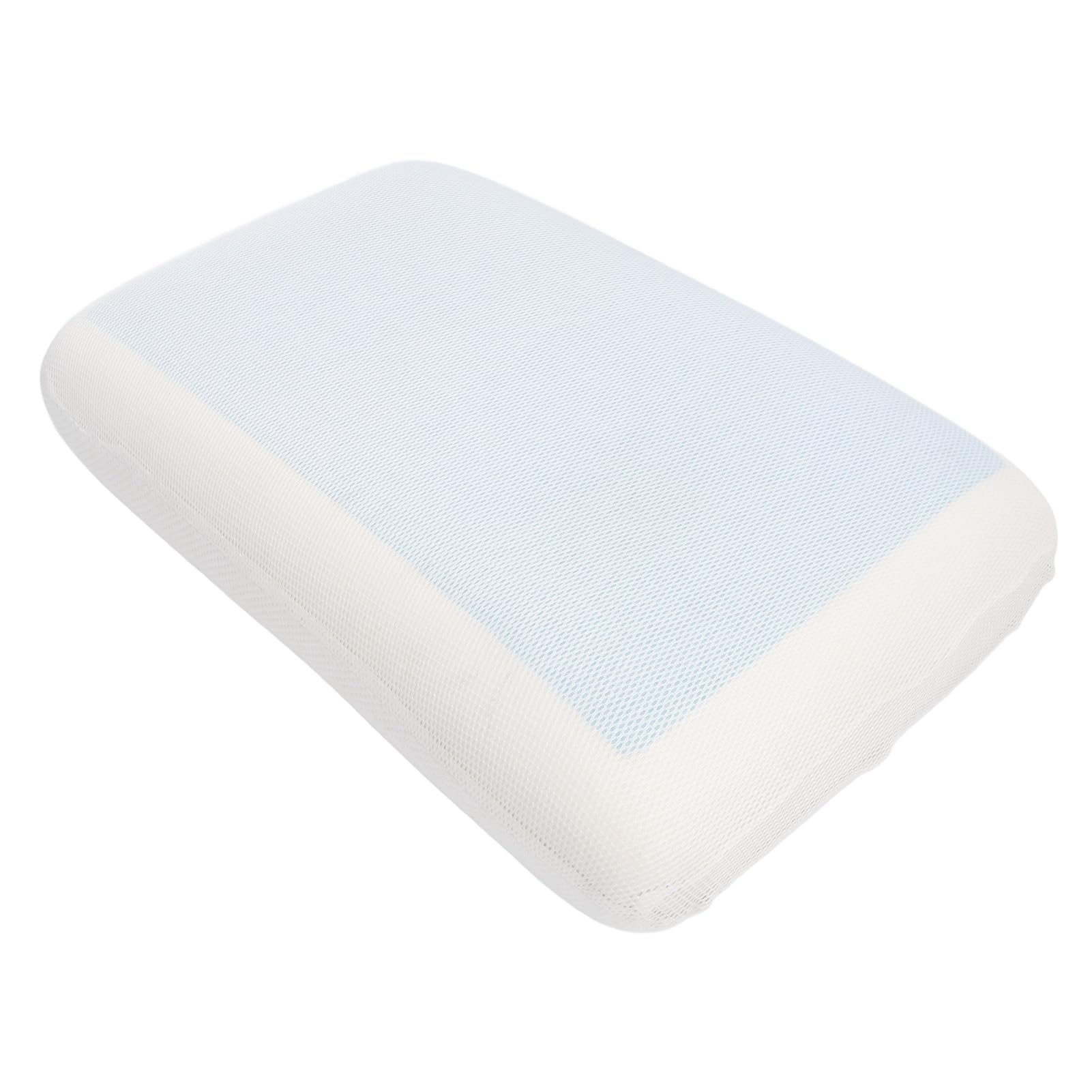Hidyliu Cuscino Rinfrescante in Memory Foam con Gel Reversibile e di Supporto per il Sonno e la Spa 22,8 X 14,6 X 4,7 Pollici
