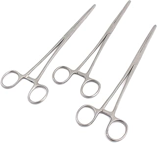 AAPROTOOLS 3 PCS Stainless Steel Rochester Pean HEMOSTAT Forceps 9