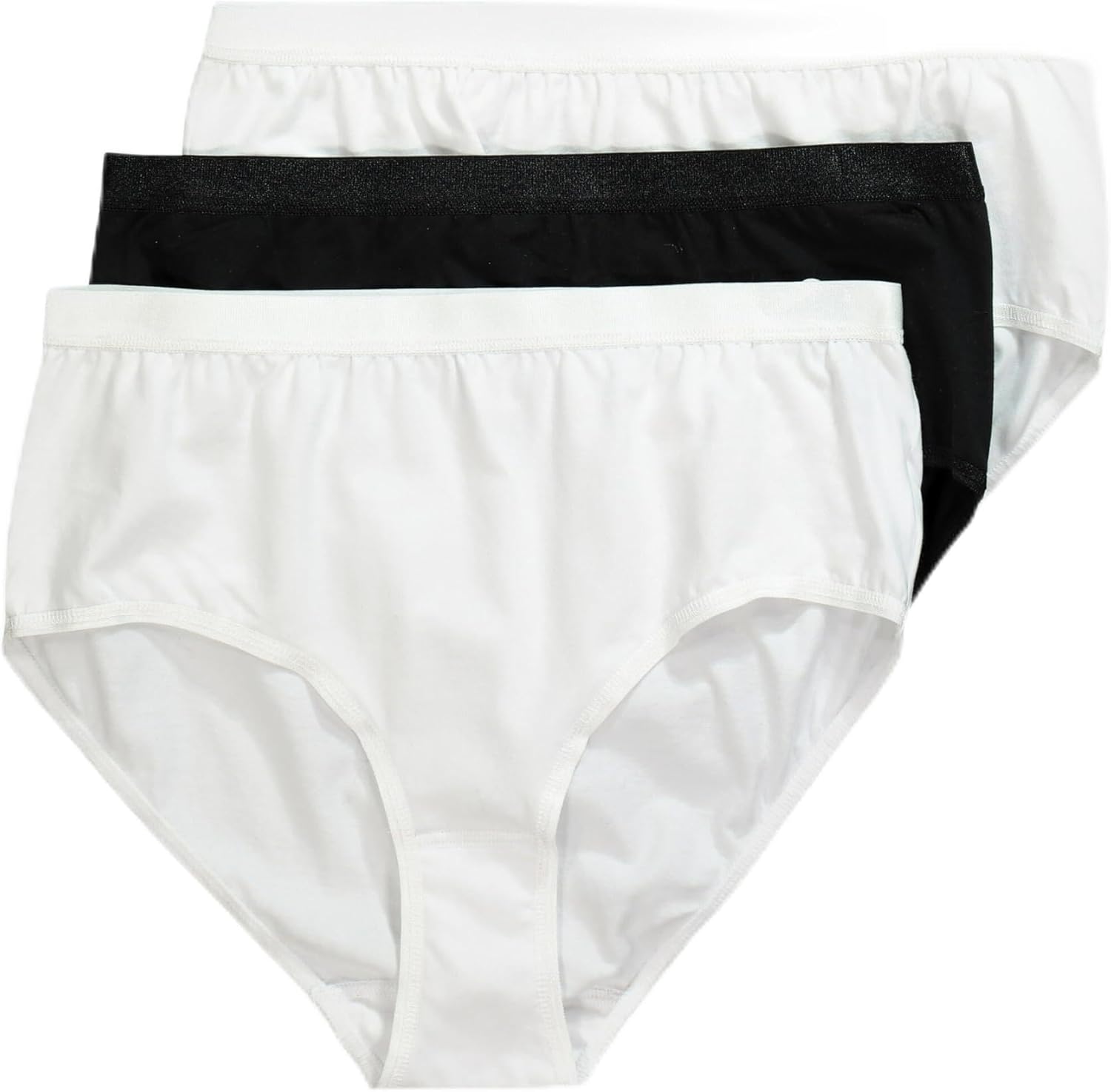 Ulla Popken 3pcs Panty, Laceband dames Ondergoed