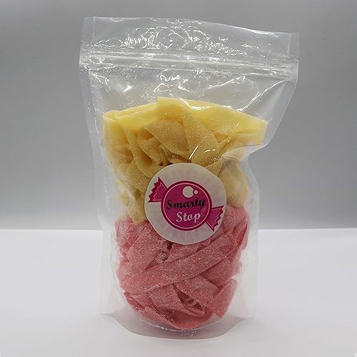 Miniatura 3 de Smarty Stop Sour Candy Gummy Belts (Summer MixMango - Pink Lemonade - 1 libra)