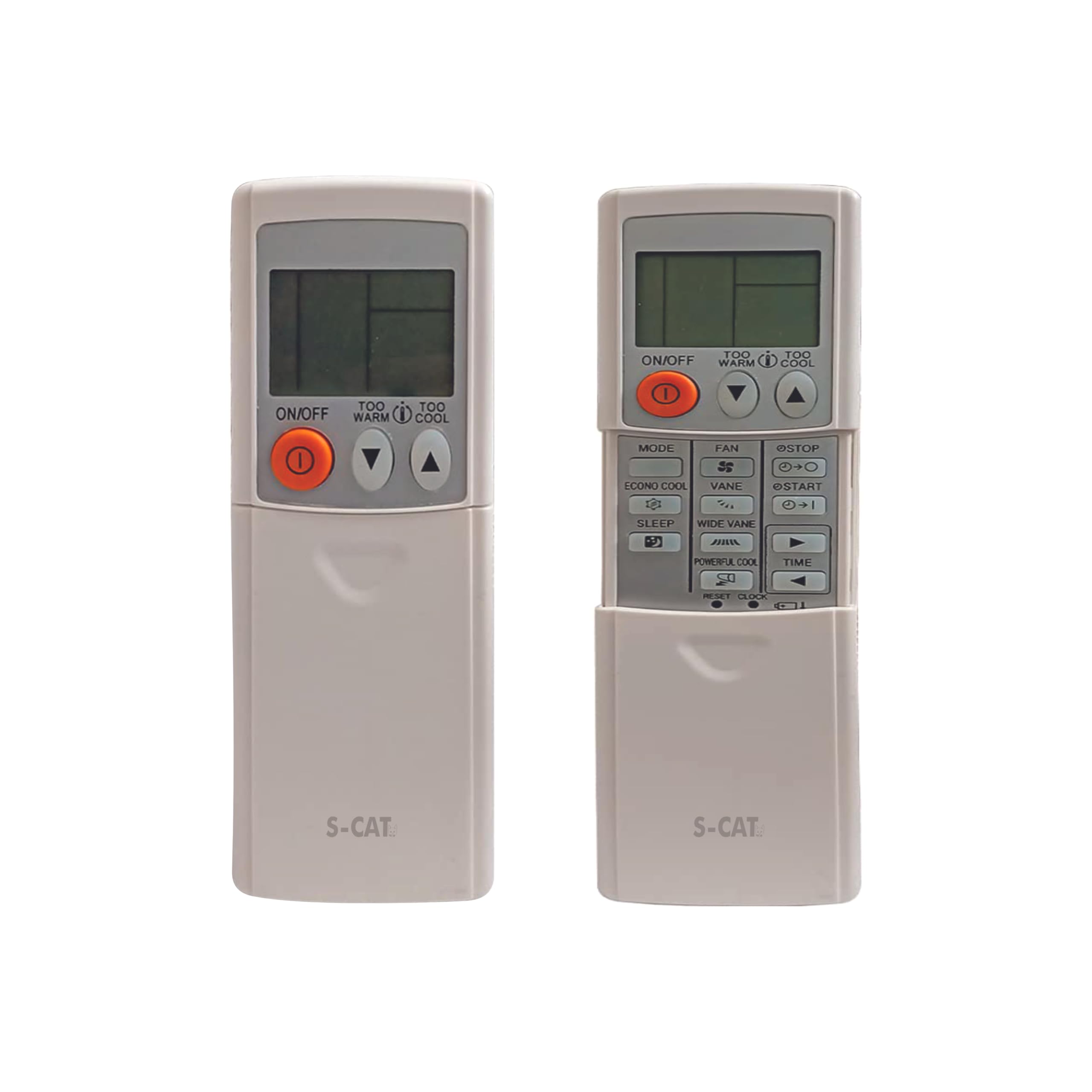S-CAT Compatible with Mitsubishi Electric AC Remote Control Model Original KD06ES (No Backlight) 56A Suitable for Split/Window/Cassette AC (Match Old Remote Exactly, for Any Issues Contact Helpline)-image-29