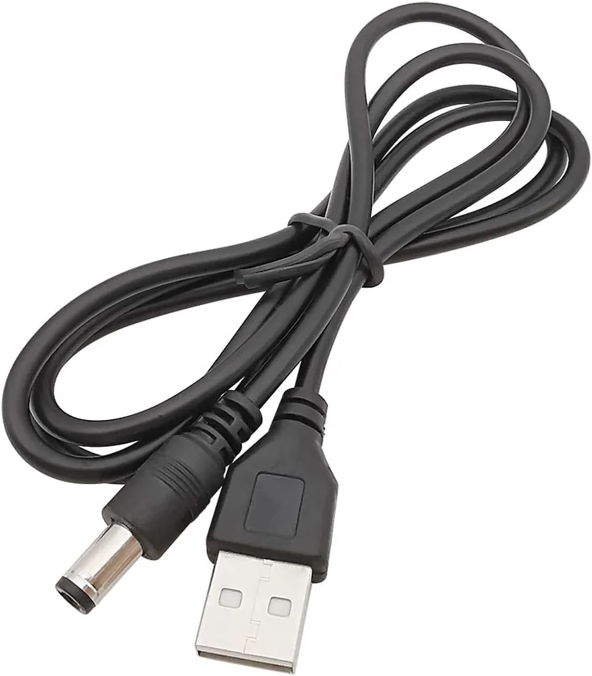 1pcs USB 2.0 Type A Male to 5.5x2.1mm / 5.5x2.5mm DC Jack Power Cable Connector Extension Cord 0.8M 1M(5.5mmx2.5mm)