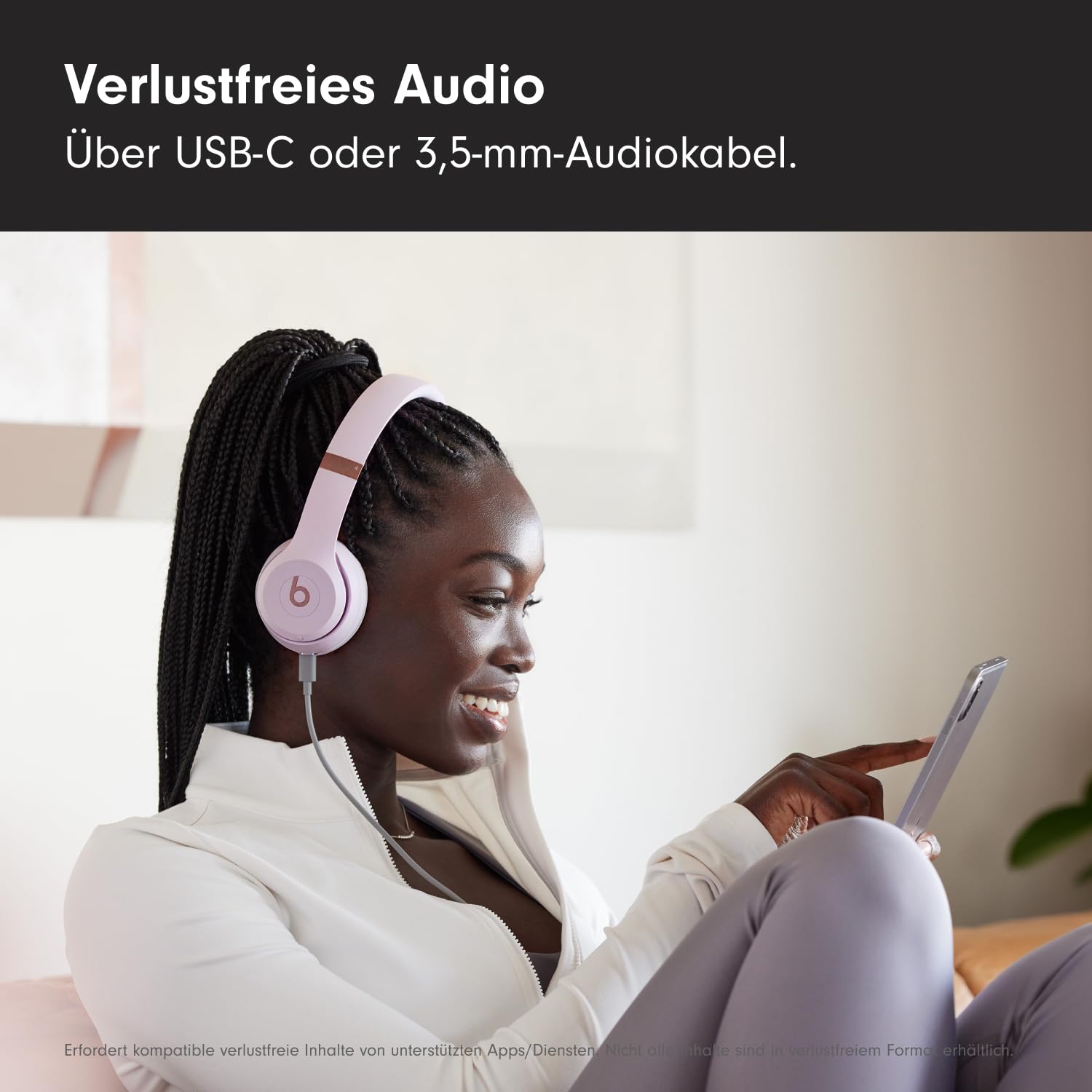 Beats Solo 4 - Kabelloser Bluetooth On-Ear Kopfhörer – Bild 5