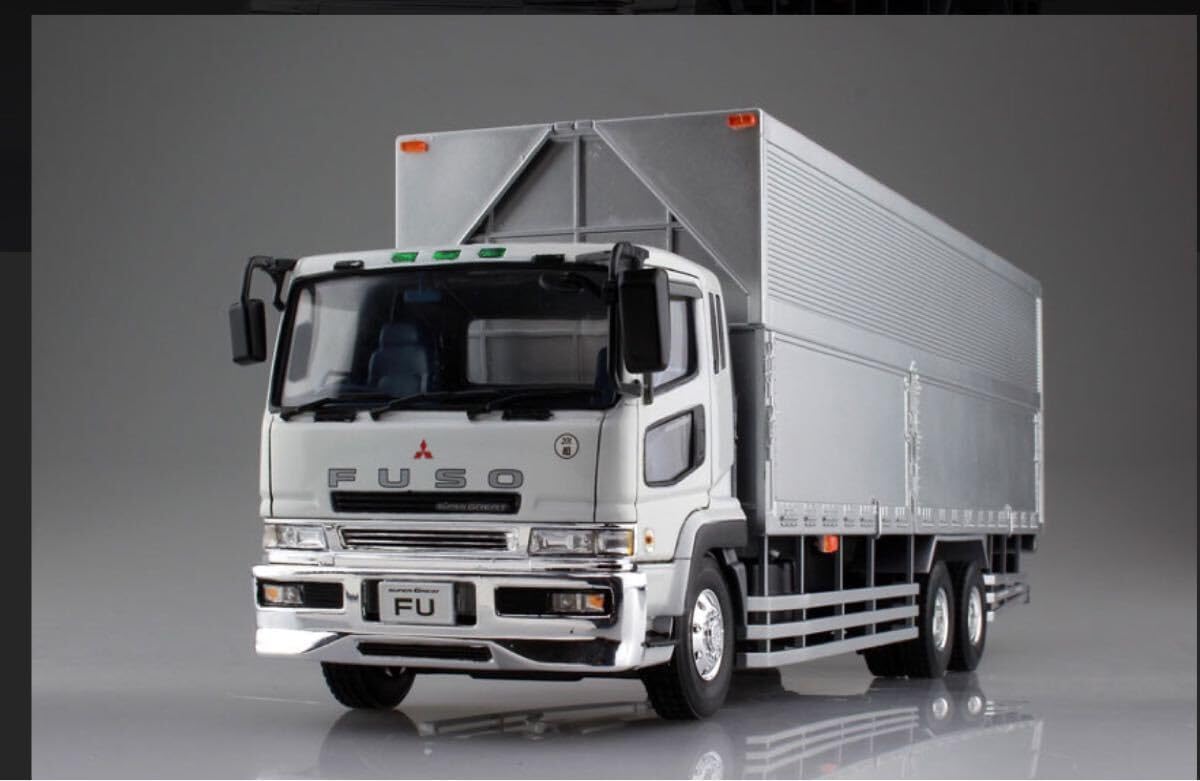 アオシマデコトラ1/32ヘビーフレイトスーパーグレート完成品 アオシマデコトラ三菱ふそうスーパーグレートウイングカー アオシマ 1