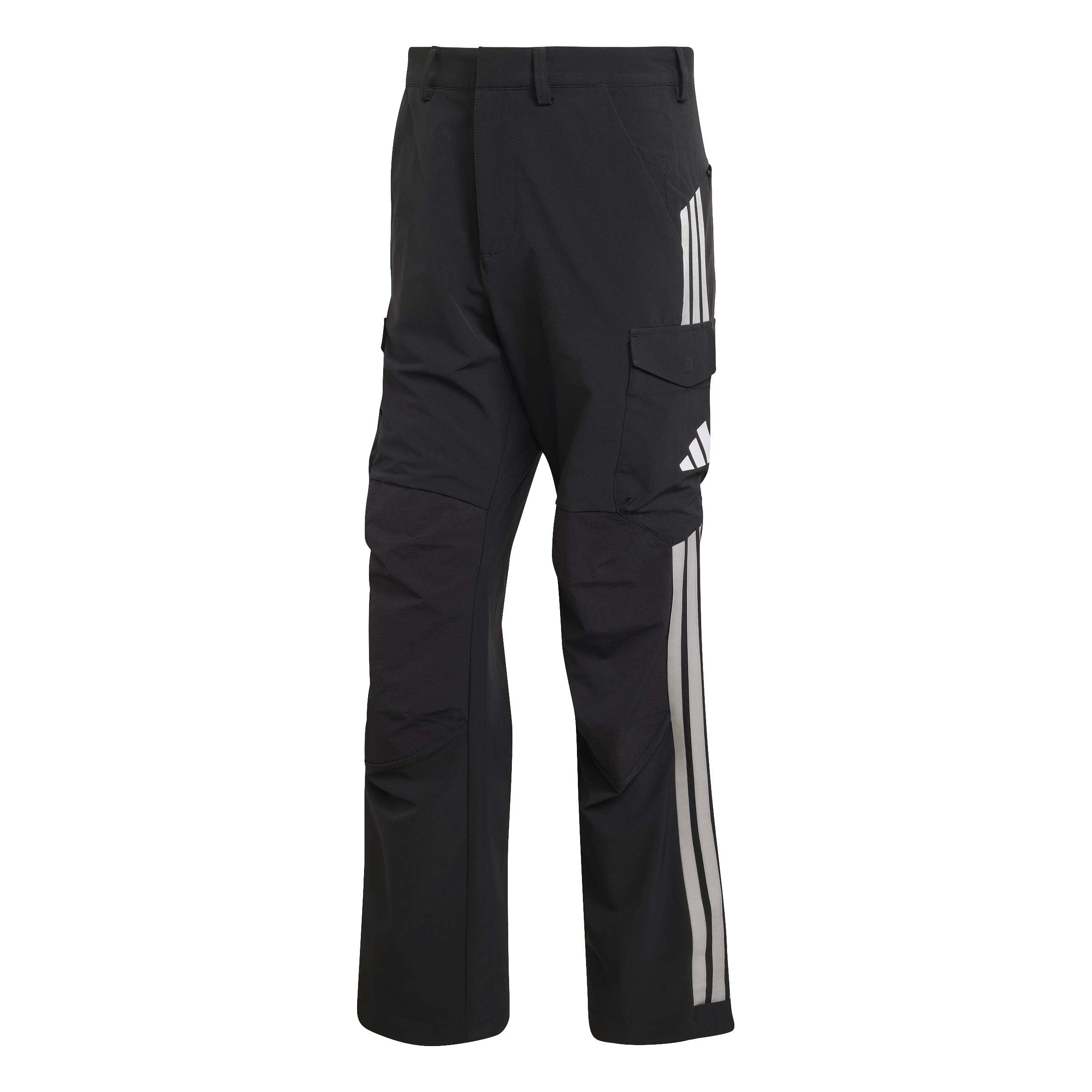 adidas Men's Mercedes - AMG Petronas Formula 1 Team Mechanics Pant, Black/Grey Two, L