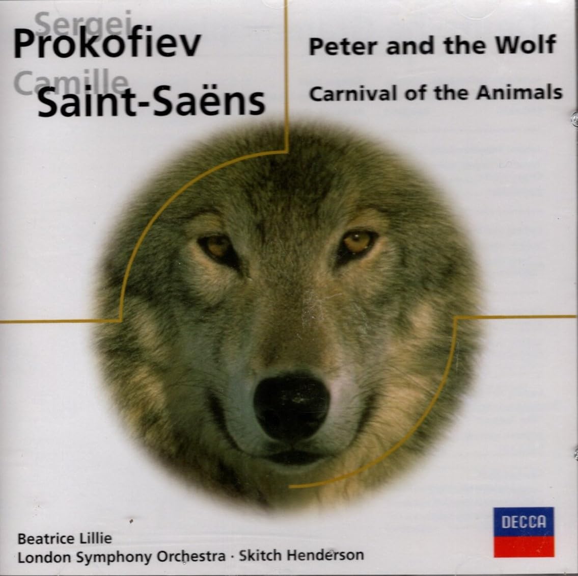 Peter & the Wolf [Audio CD] Prokofiev; PROKOFIEV,SERGEI and Skitch Henderson