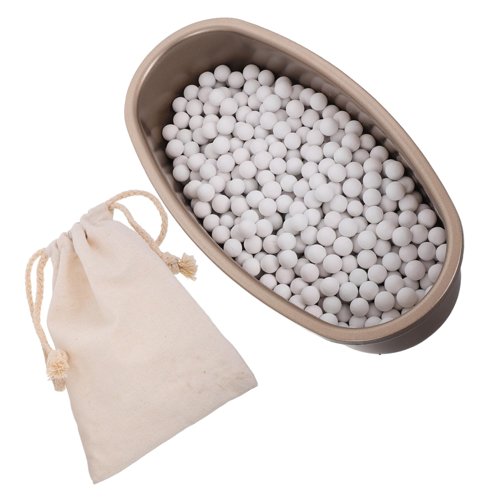 Pesas de Cerámica para Tartas de 500g, Gres Reutilizable para Horno | Pesas de Cerámica para Tartas, Piedra para Hornear para Horno, para Masa de Tarta y Pan