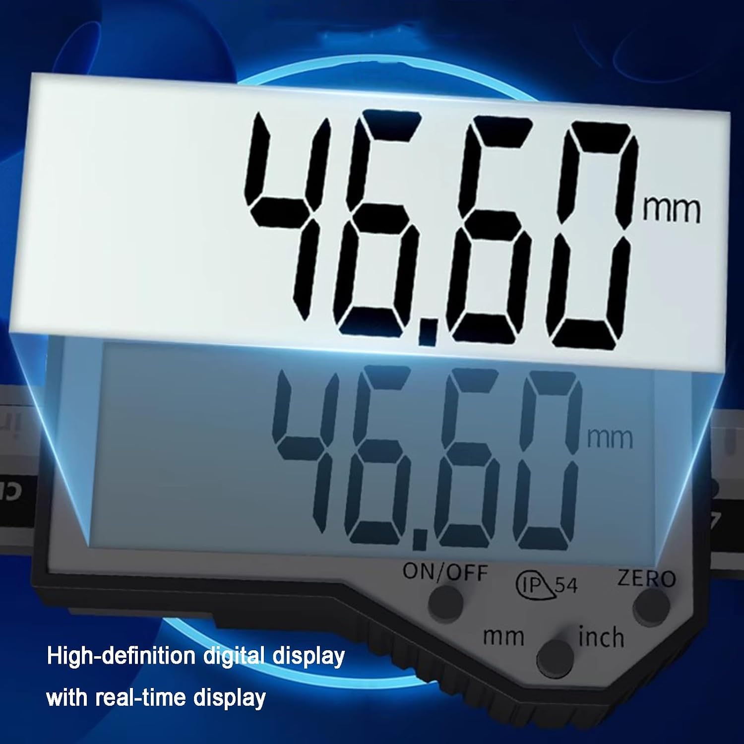 Medidor de Profundidad Digital con Pantalla LCD para la medición de la Altura de Soldadura y el Espesor del Filete.