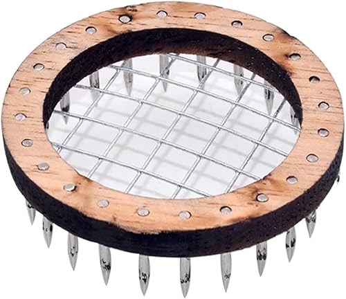 Queen Bee Cage 6PCS Handmade Push-in Queen Marking Disc Round Mark Cage for Bee