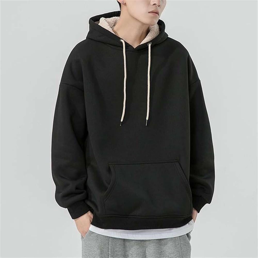 Amazon.com: Aobiono Men Women Fleece Sherpa Lined Oversized Hoodie