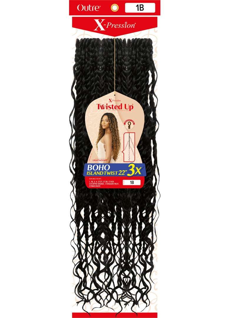 Amazon.com : Outre X-Pression - Twisted Up - Boho Island Twist 22