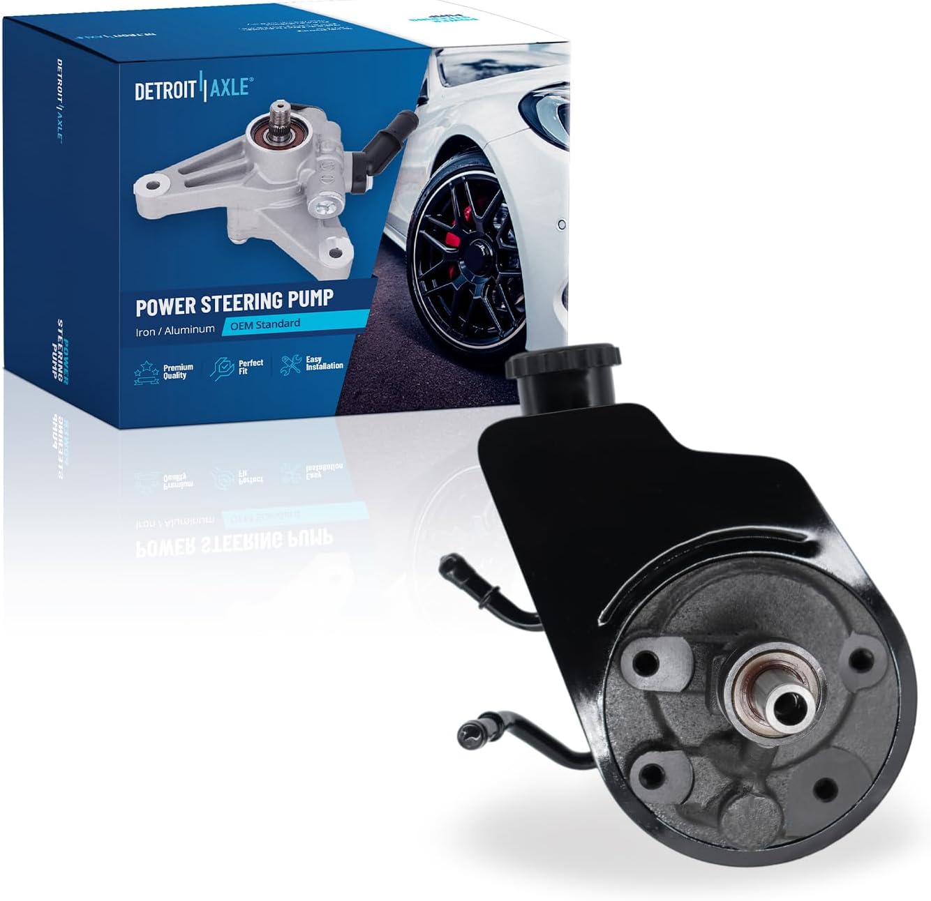 Detroit Axle Power Steering Pump for Silverado Avalanche