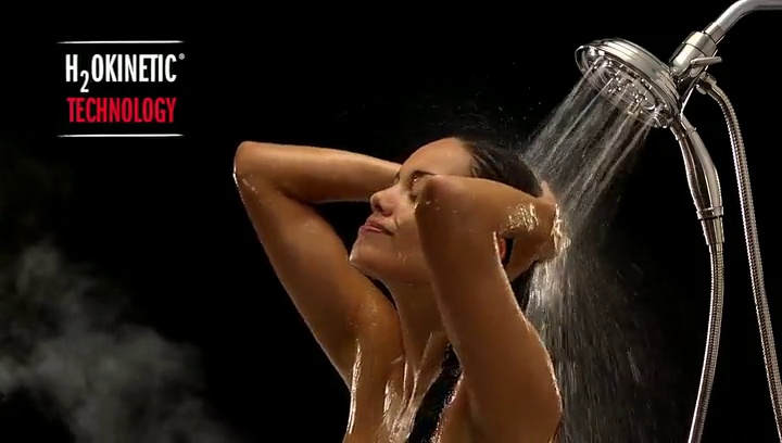 Delta Faucet 4-Spray H2Okinetic In2ition 2-in-1 Dual Hand Held