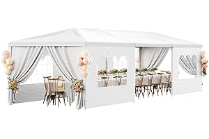 Grand 10x30ft White Tent for Outdoor Parties