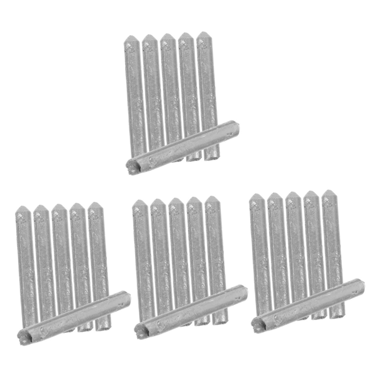 Uonlytech 24 Pcs Welding Artifact Low Temp Welding Rods for All Metal Welding Rods Aluminum Low Temp Universal Welding Rods Aluminum Welding Sticks Aluminum Stick Welding Rods Aluminum Rods