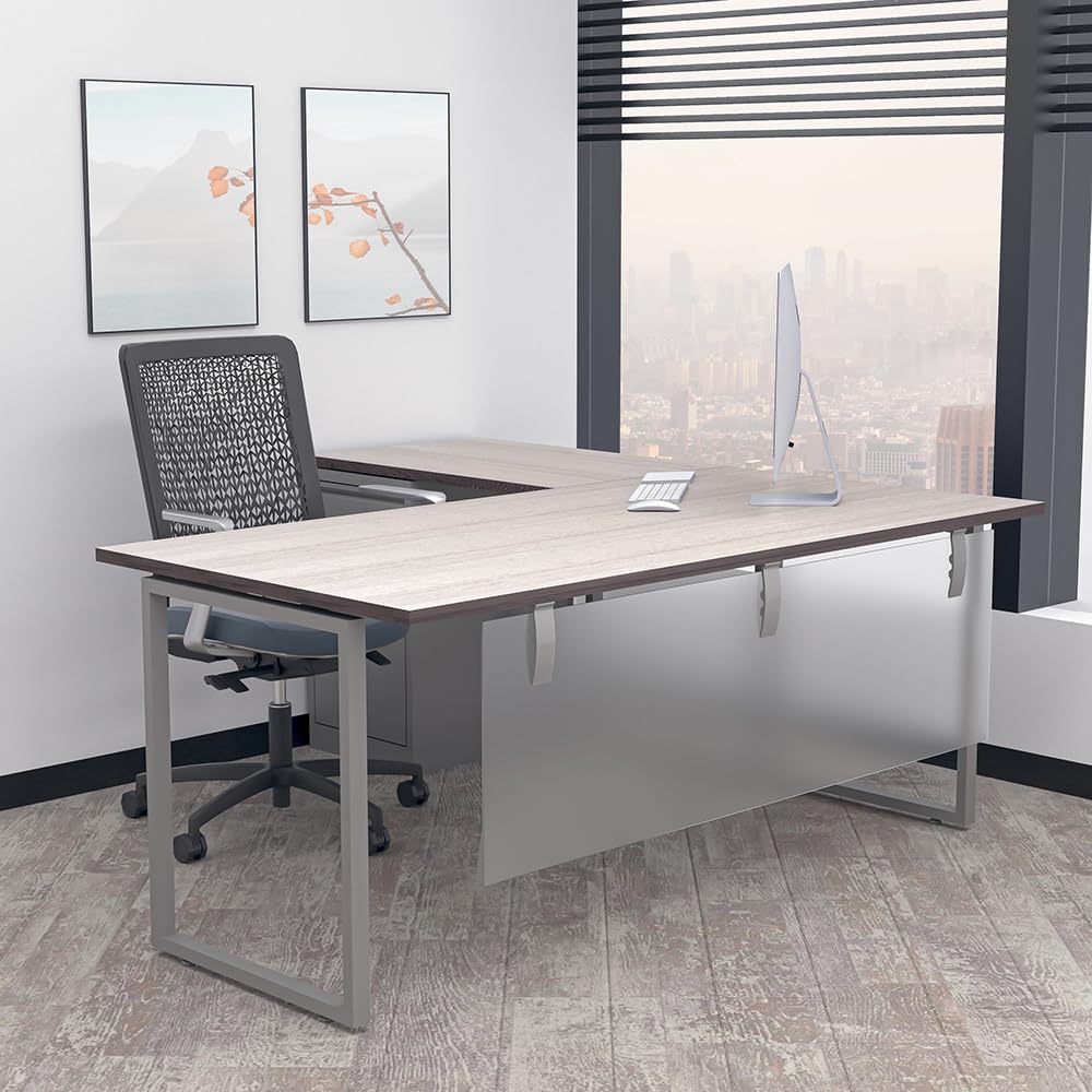 Amazon.com: SKUTCHI DESIGNS INC. 6X6 L-Shaped Desk with Storage