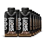 Layenberger High Protein Shot Double Chocolate, Protein Drink with 22 g Protein, No Added Sugar (12 x 200 ml)
