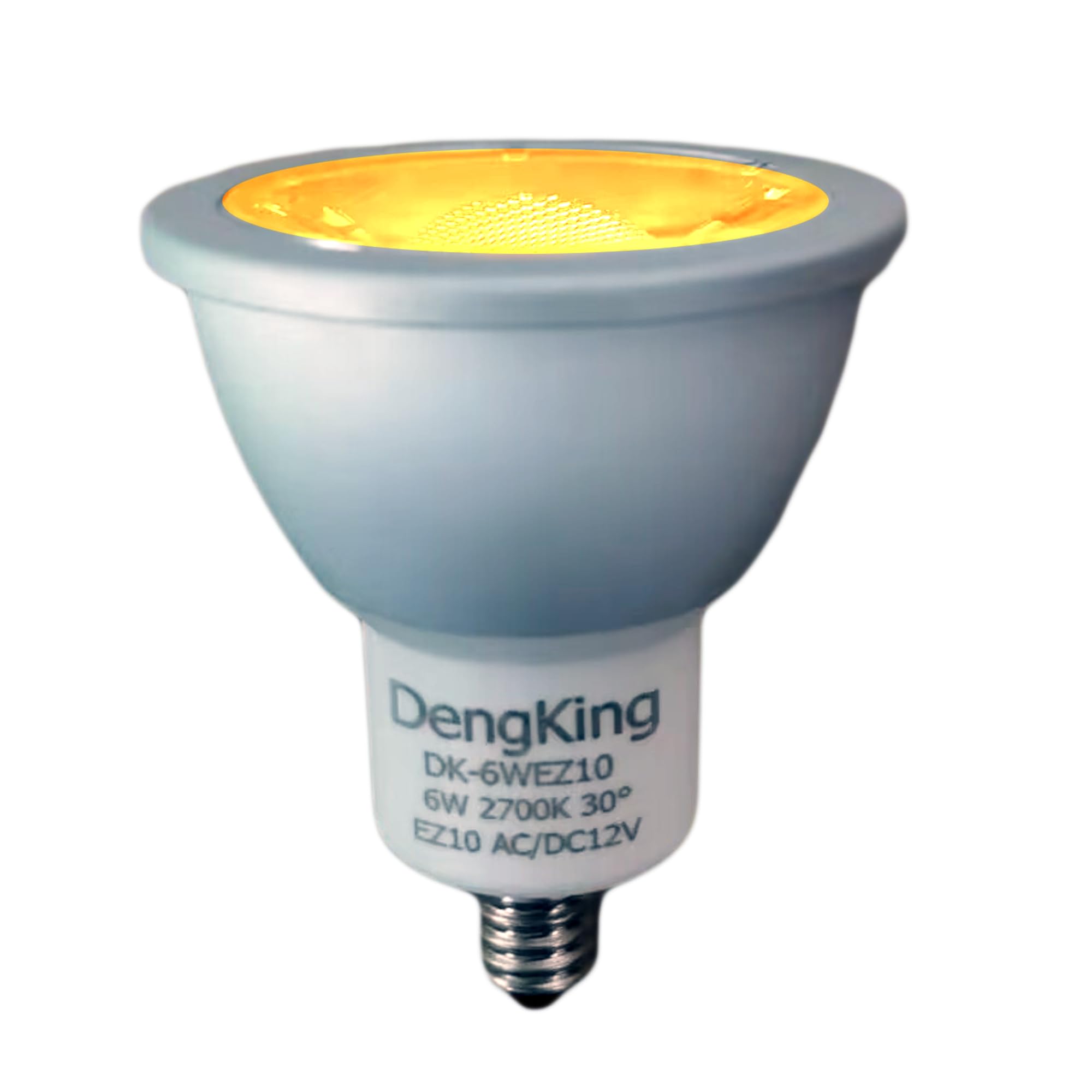 Amazon | DengKing LED電球 EZ10 電球色 AC/DC12V COB6W ダクトレール