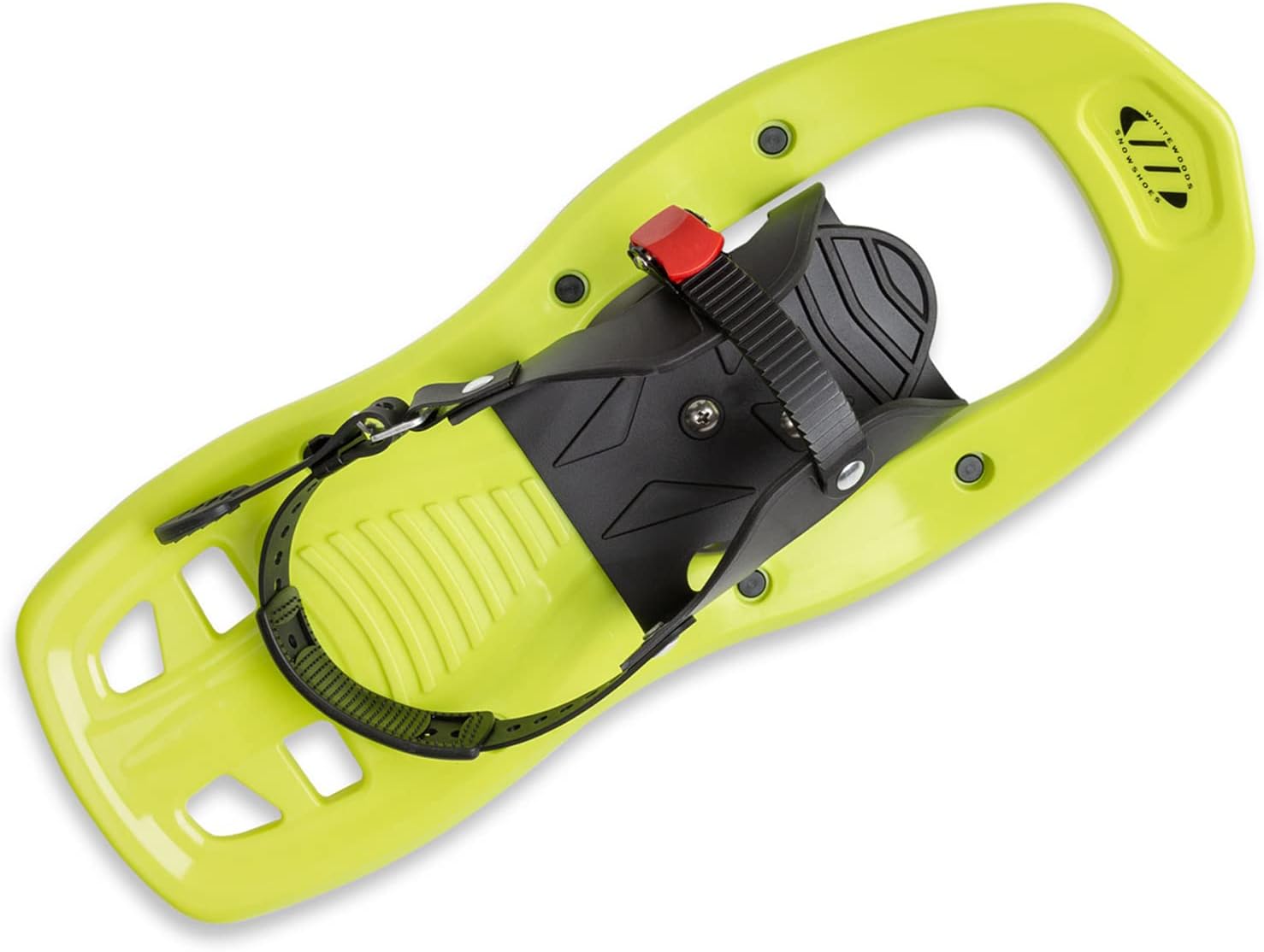 WHITEWOODS Youth XT-17 (17X7 60-100lbs) Lightweight Touring Snowshoes with Adjustable Heel Strap