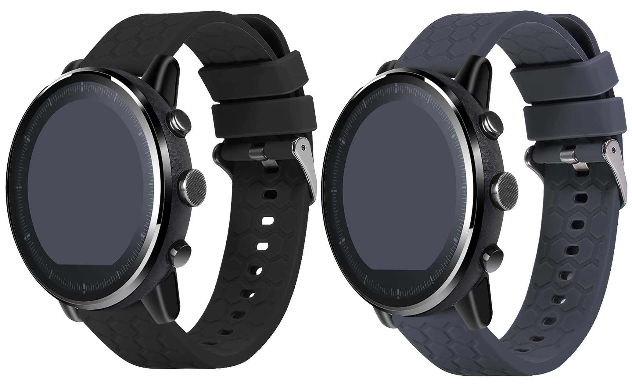 TenCloud Bands Compatible with Niizero Smart Watch C18 Band Watch Screen 1 32 Silicone Straps Stainless Steel Buckle