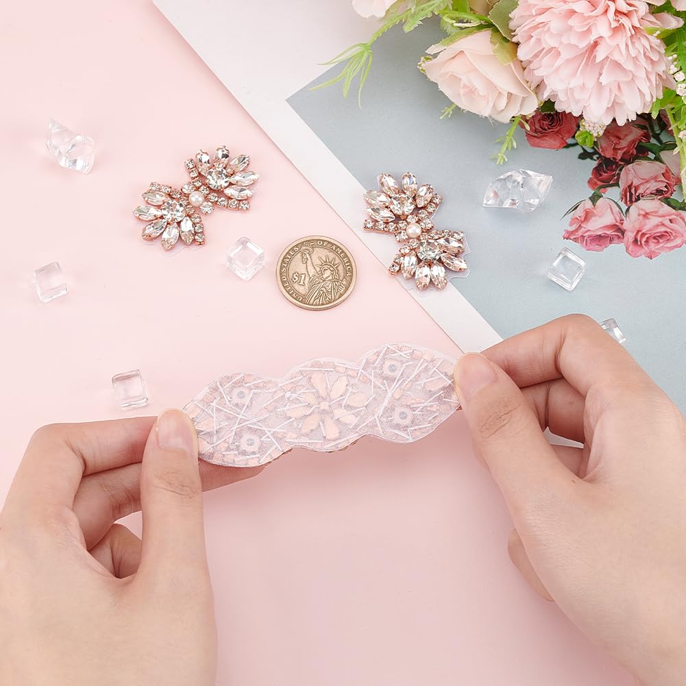 FINGERINSPIRE 36PCS Star Hotfix Strass Patchs 20mm 6 Couleurs Petit 5 Étoiles Couture Appliques Patch Résine Strass Fer Sur Patchs Pour Vêtements Vestes Pantalons Sac à Dos Réparation Décoration