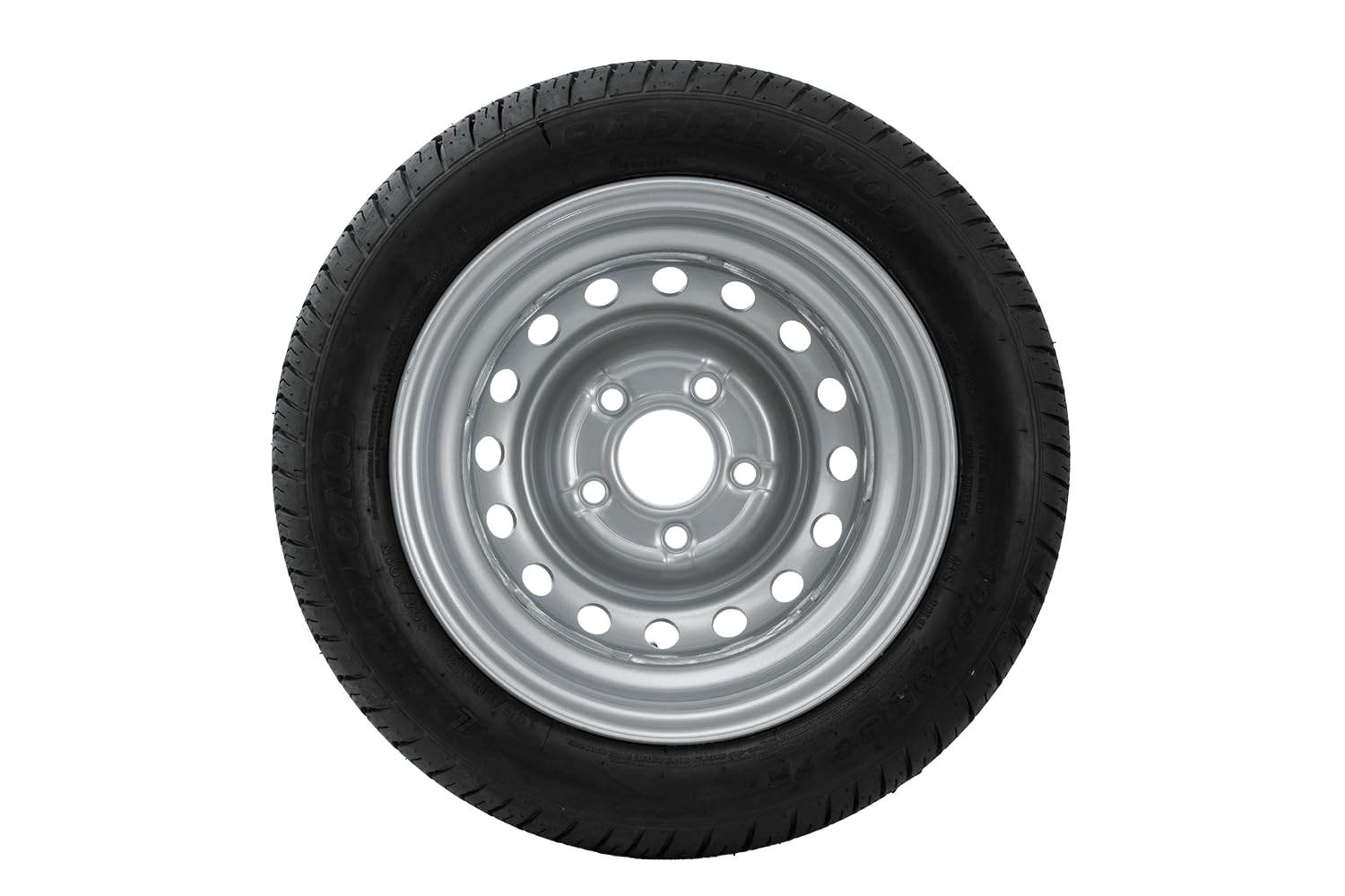 Verstärktes Komplettrad 195/50 R13C 104/101N für Anhänger mit UNITRAILER Felge 5,5Jx13 H2 5x112 ET30 – LINGLONG Reifen, 900 kg Traglast, ideal für Wohnwagen und schwere Anhaenger