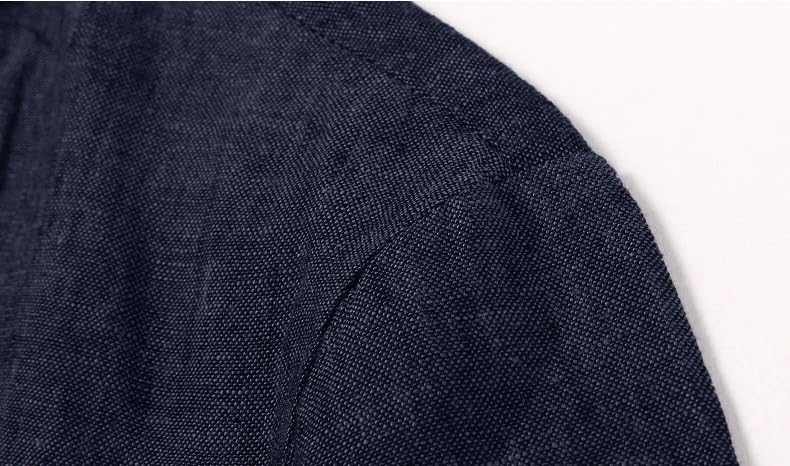 Genérico Chaqueta De Esmoquin, Blazer De Lino para Hombre, Chaqueta De Traje Ligera Informal De Un Botón, Chaqueta Deportiva Ajustada, Chaquetas De Traje De Negocios, Trajes Elegantes para El Día