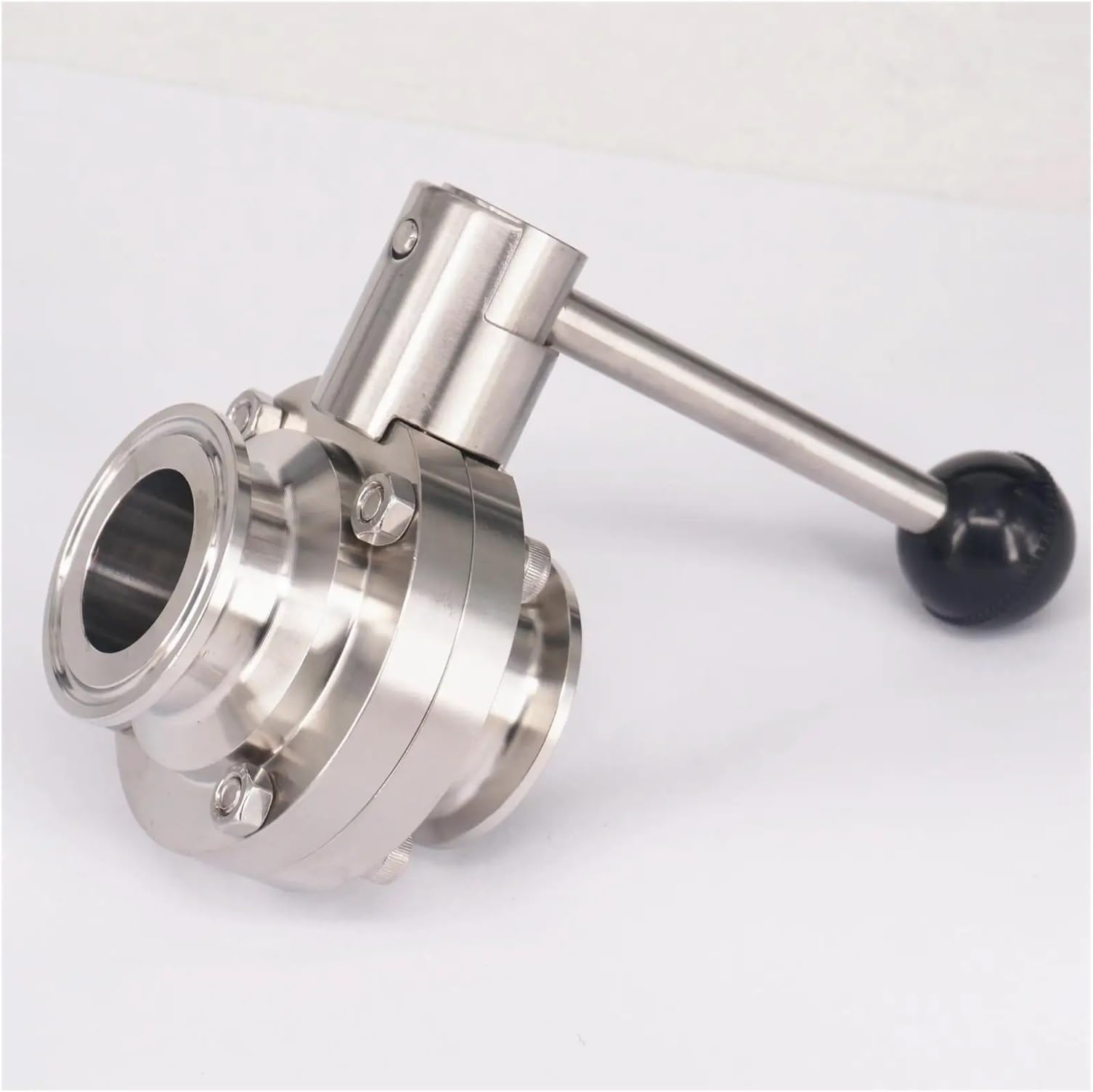1-1/4" 32mm SS304 Stainless Steel 1.5" Tri Clamp Valve Brew Beer Dairy Product