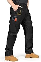 IGOLUMON Men's Stretch Ripstop Tactical Cargo Pants - Breathable Lightweight for Hiking, Work, Outdoor EDC