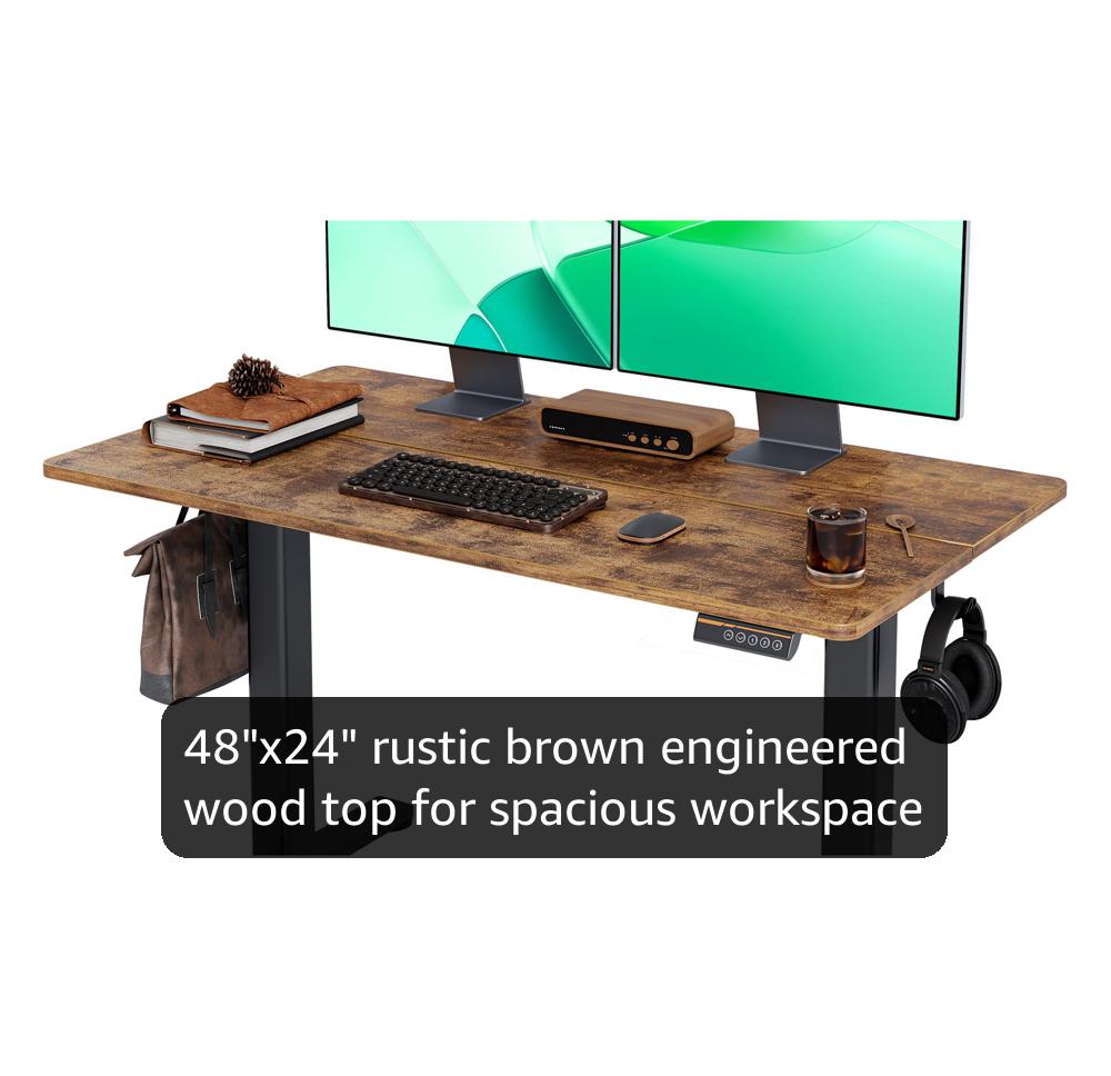 Amazon.com: Claiks Electric Standing Desk, Adjustable Height Stand