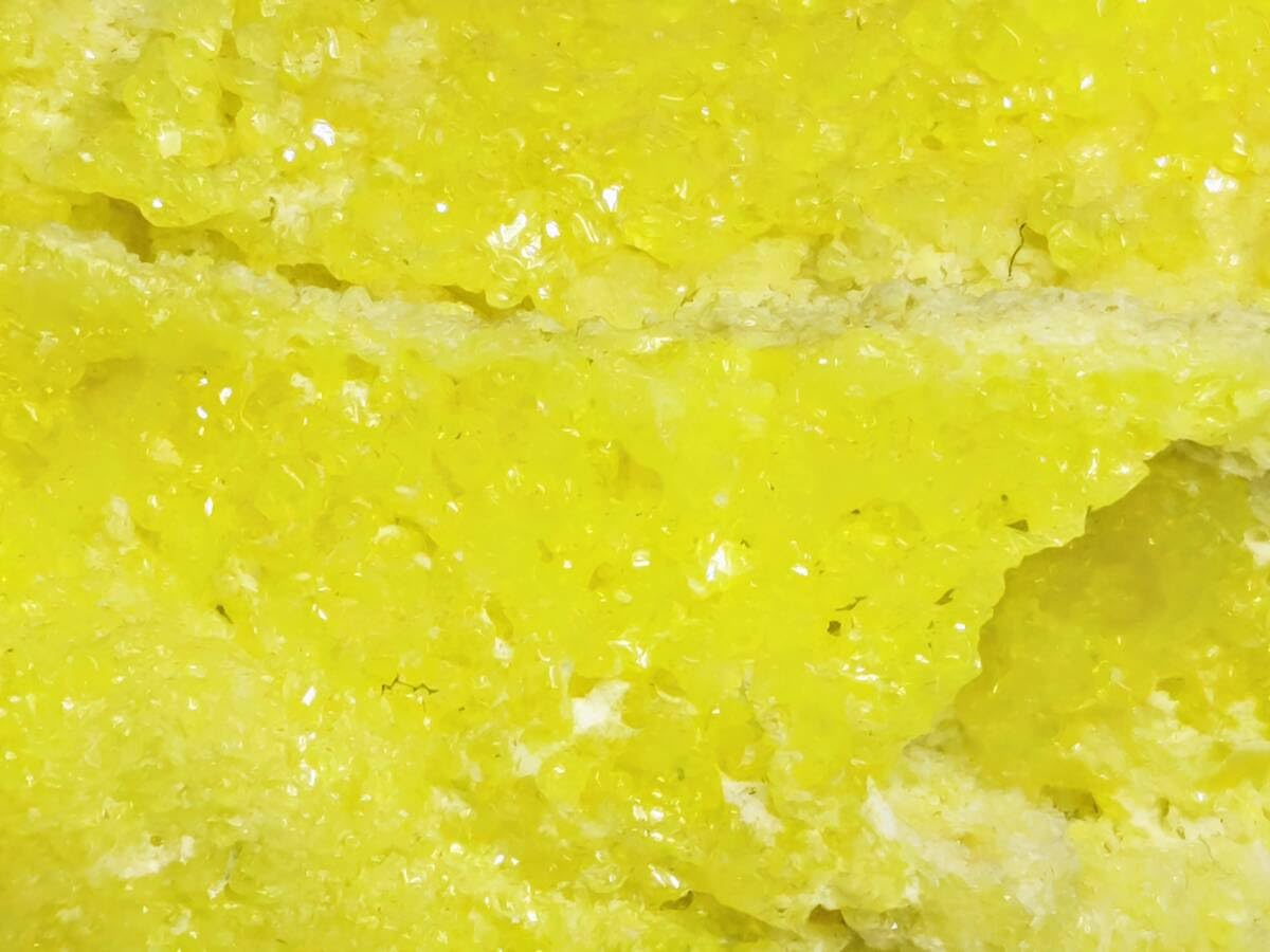 硫黄鉱物原石標本結晶