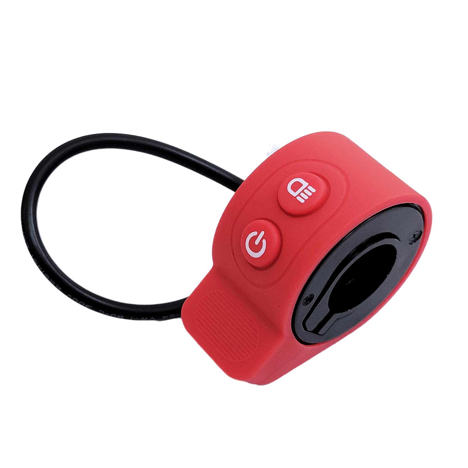 Universal Electric Car Throttle - 5V Thumb Throttle for HX-X6 / X7 / X8 Scooter ABS Silicone Accelerator Pedal Speed Control Integrated Switch