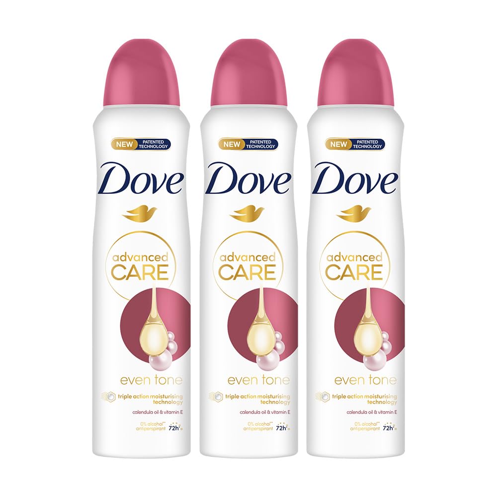 Dove Eventone Deodorant For Women, Antiperspirant Body Spray For Long Lasting Odour Protection, Skin Friendly Deo, Alcohol Free, Paraben Free, 150 ml (Pack of 3)-image-10