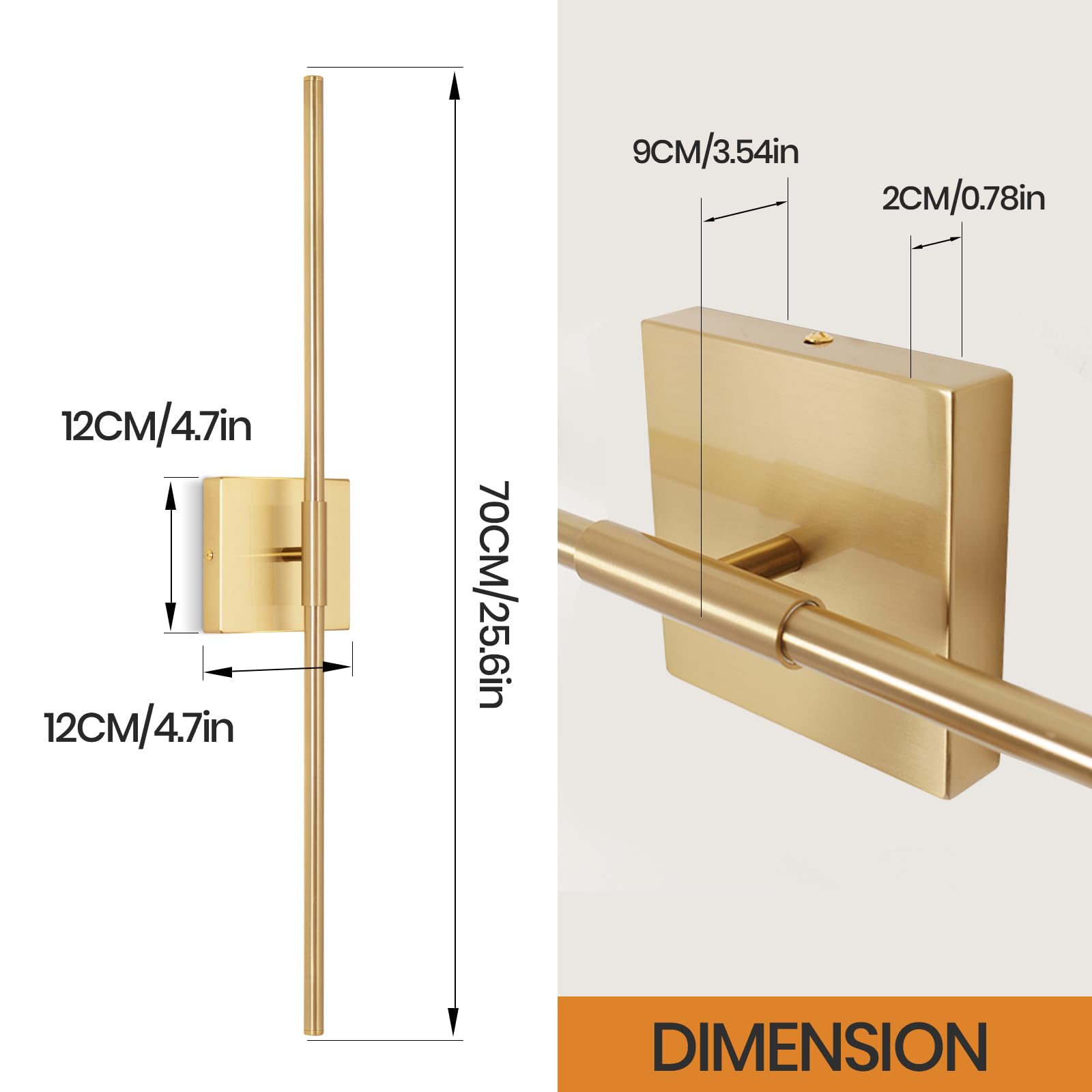 EIDEARAY Long Strip LED Wall Lamp - Image 4